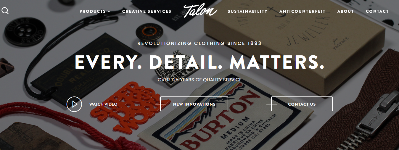 Enterprise WordPress site for Talon International developed from scratch by a Custom WordPress Developer using ACF Pro.