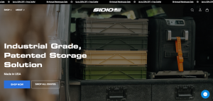 Modular storage e-commerce site developed from scratch by a Custom Shopify Developer using the Smart theme.